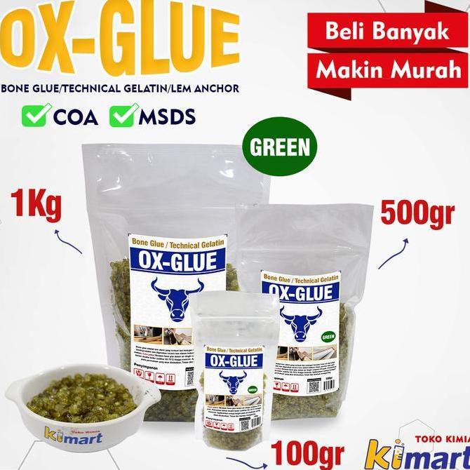 TERMURAH - BONE GLUE Lem Ancur Lem Gelatin Lem Ka Lem Butiran Mutiara Bone Glue Anchor butir Technic