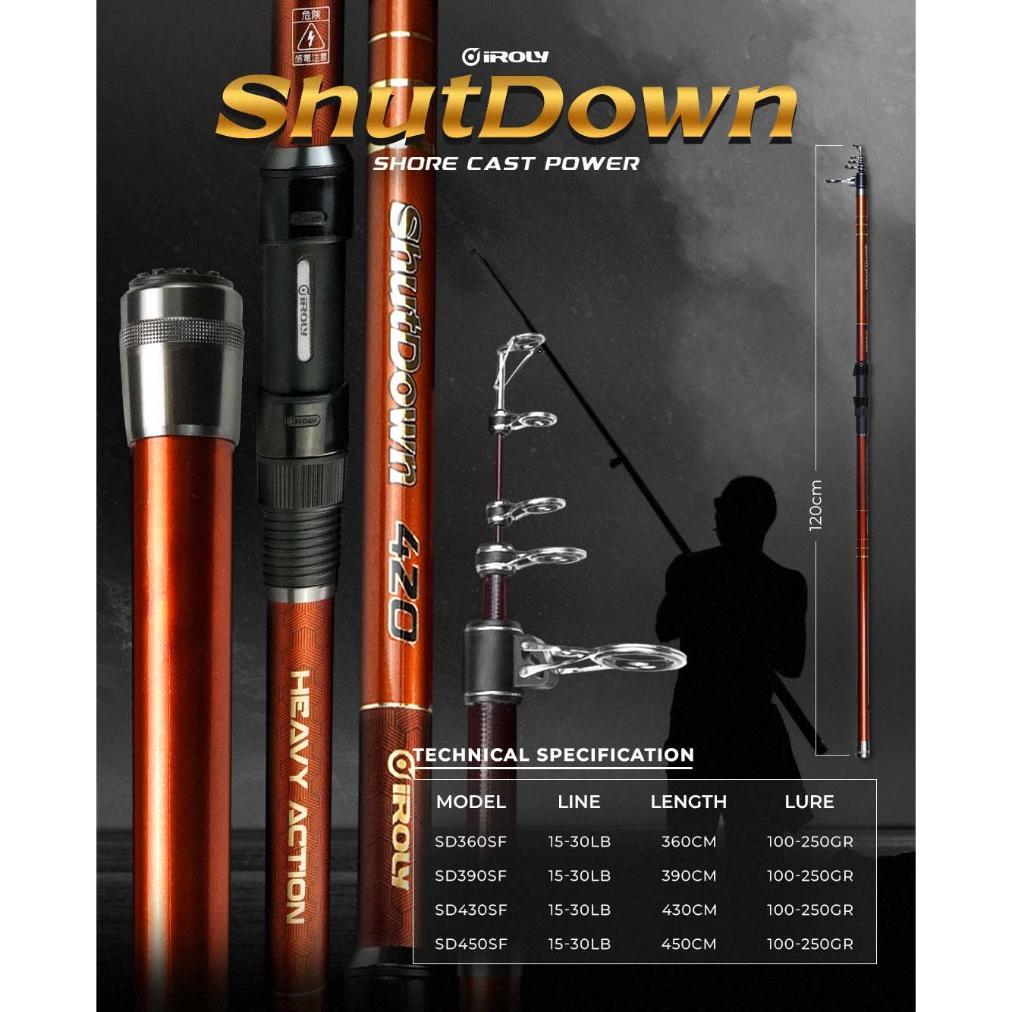 JORAN SURF IROLY Shutdown 360/390/420/450 CM - Ring Zirconet