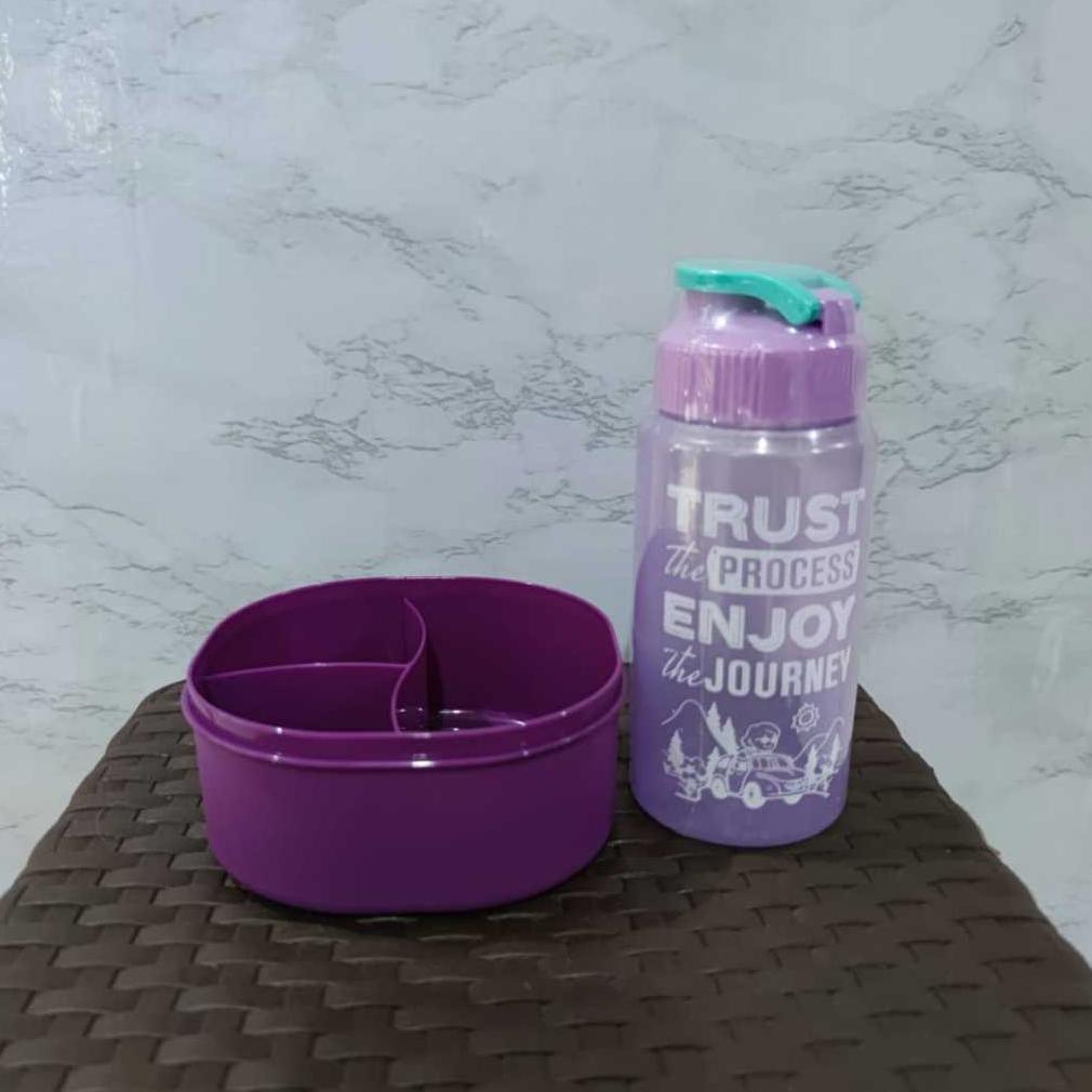 Hot Product Kotak Makan Mini Kecil Anak 500 Ml Lunch Box Wadah Bekal Cemilan Snack Bayi Lucu Tepak+B