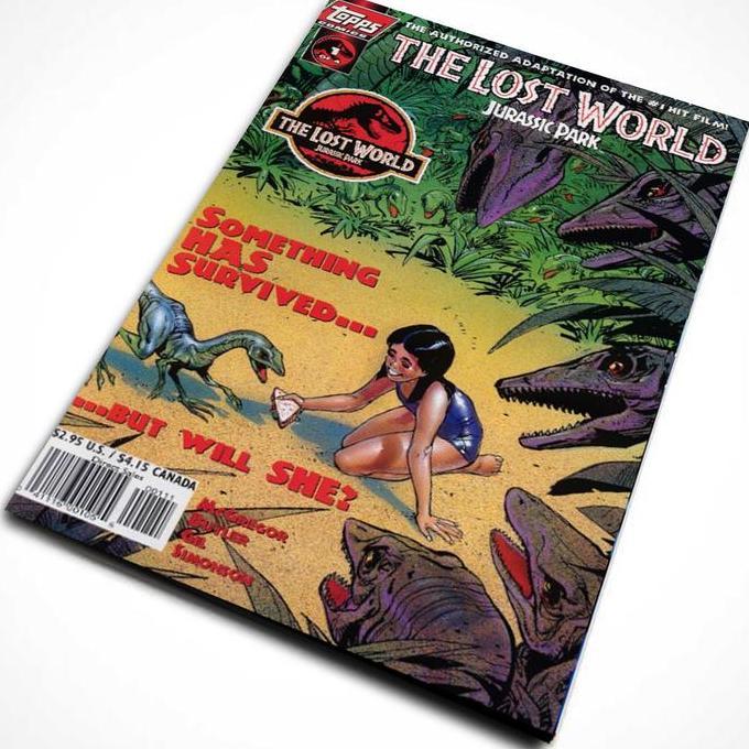 KOMIK JURASSIC PARK THE LOST WORLD 1-4 VL24