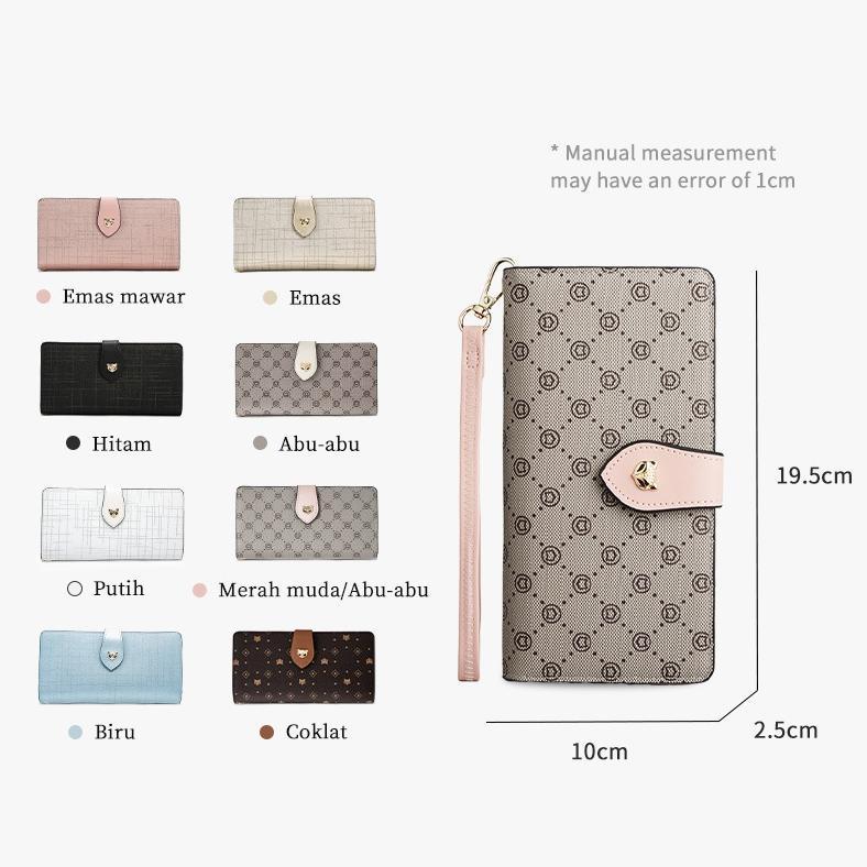 limited foxer dompet wanita dompet panjang wanita dompet koin