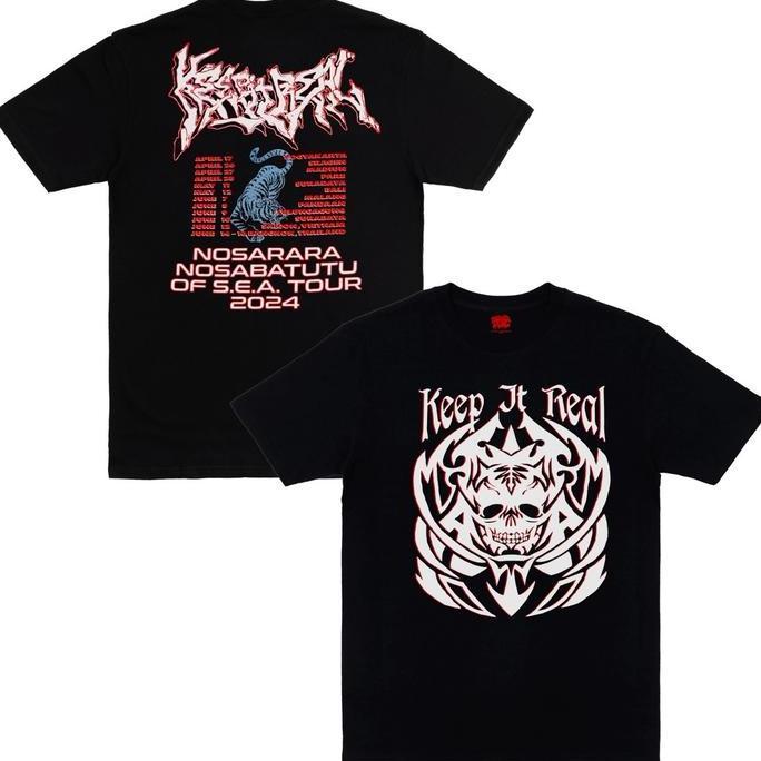 Keep it real Hardcore - Tour Nosarara / nosabatutu / Tshirt black / Hardcore