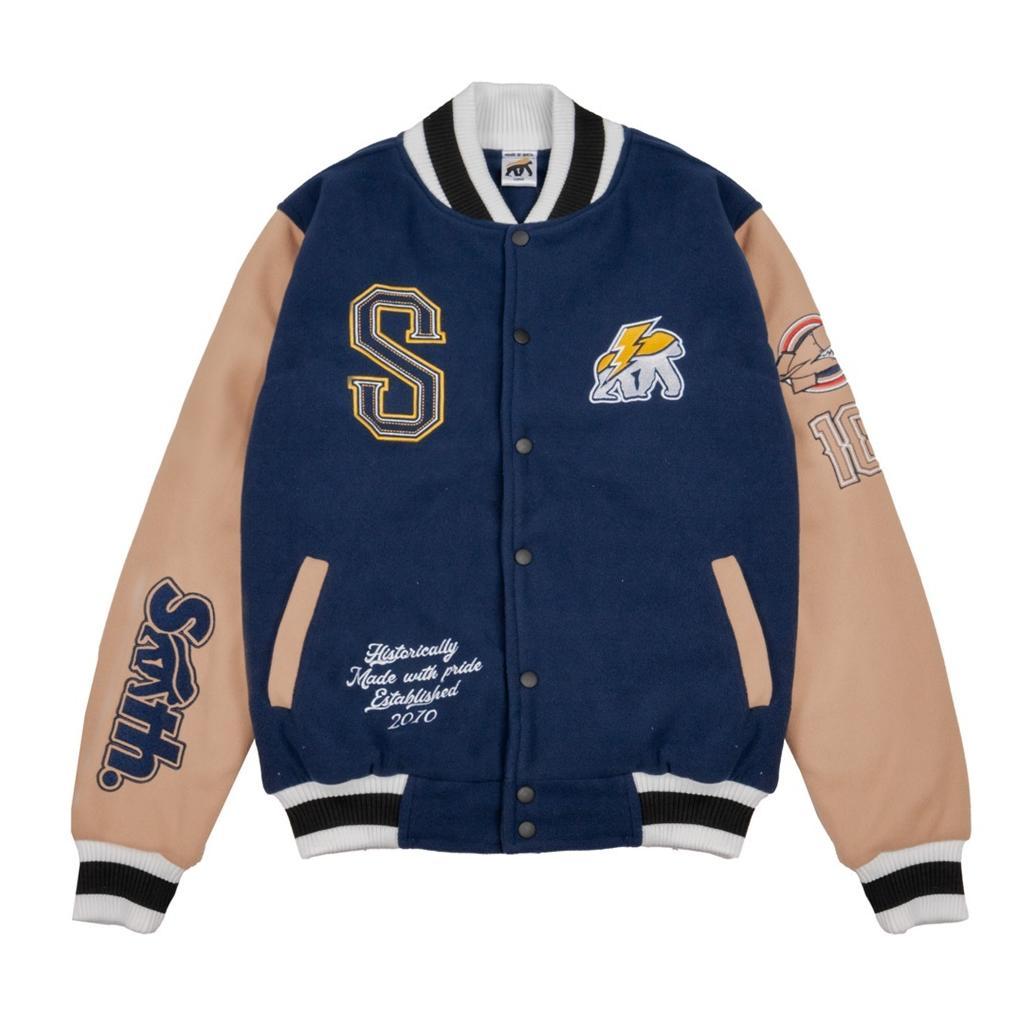 HOT House of Smith Bdg Jaket Varsity Pria - New Chamsity #8