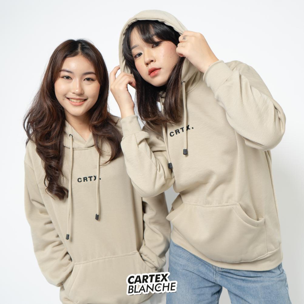Recommended Cartexblanche - Crtx Jaket Hoodie Jumper Bordir Unisex Pria - Wanita Size M - Xxxl
