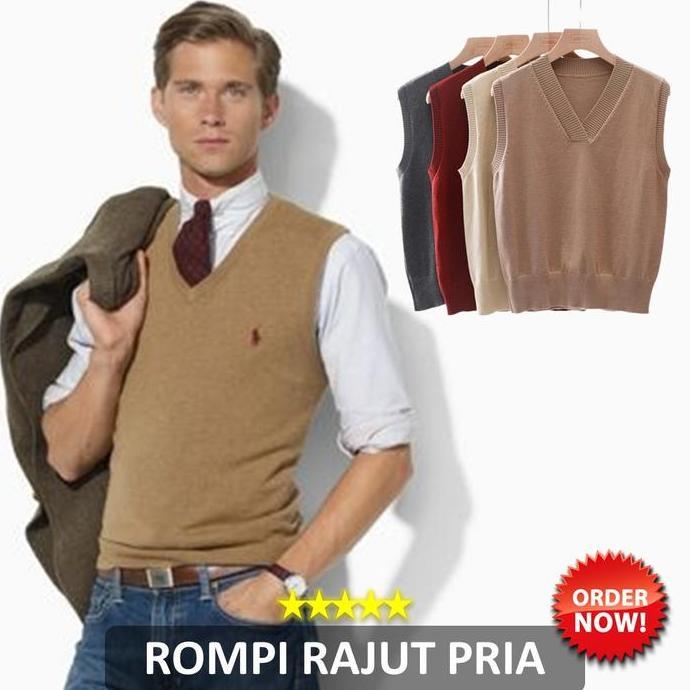 Rompi Sweater Pria ROM 316