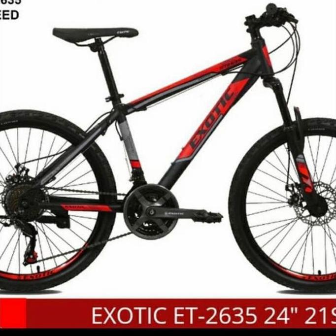 Sepeda Anak MTB 24 Exotic 2635 XT