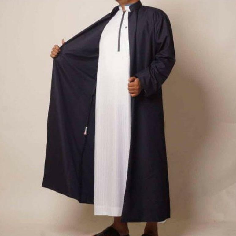 Favorit Jubah Luaran Pria Dewasa Twis Higt / Jubah Yaman Habaib / Jubah Luaran Muslim Terbuka / Juba