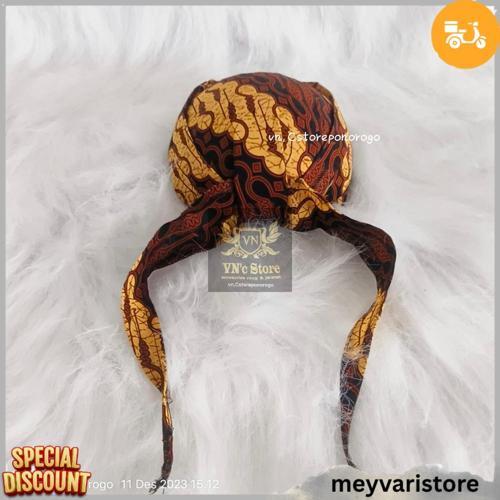 Blangkon Anak Batik / Blangkon / Udeng / Udeng Bali / Barongan / Reog / Pecut Bopo / Kendang / Maina