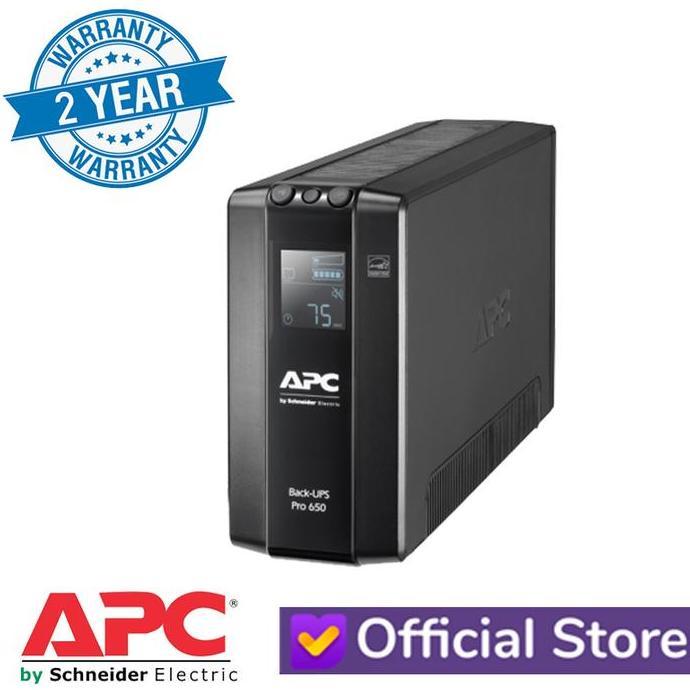 UPS APC BR650Mi APC Back-UPS Pro 650VA 390W AVR LCD