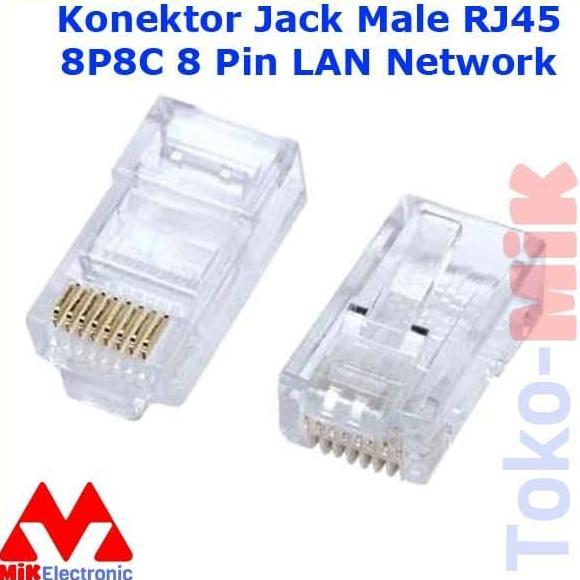 Jack Rj45 Lan Murah - Konektor Network Lan Grosir