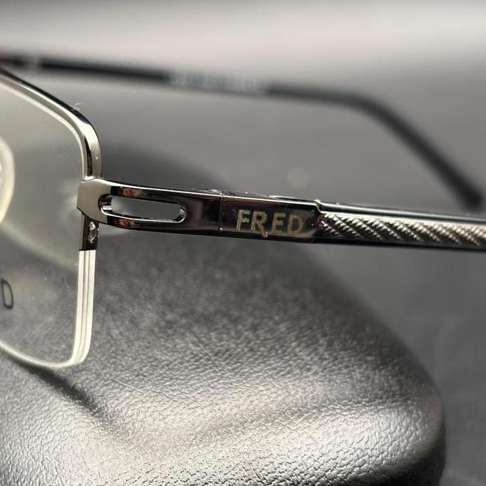 Sale Frame Half Kacamata Fred Titanium Pria Wanita