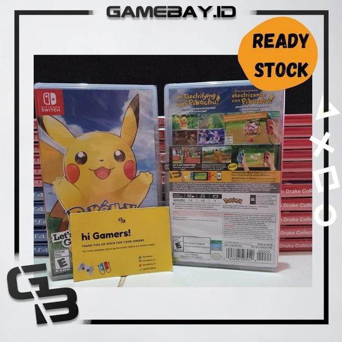 Nintendo Switch Pokemon Let's Go Pikachu  / Lets Go Pikachu