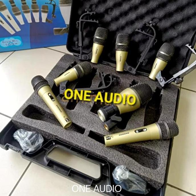 Grosir Mic Drum Set Samson 7 Kit Kualitas Super Mic Drum Samson  Dmk7 Dmk 7
