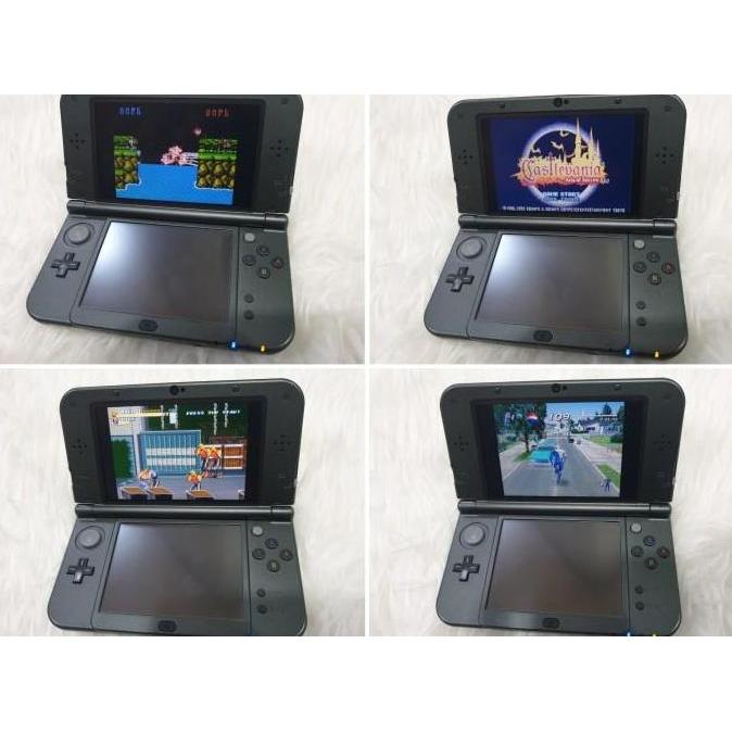 Nintendo New 3DS LL XL New 3DSXL LL Metalic Blue ORI USA 1800 GAME EMU CHEAT Stream