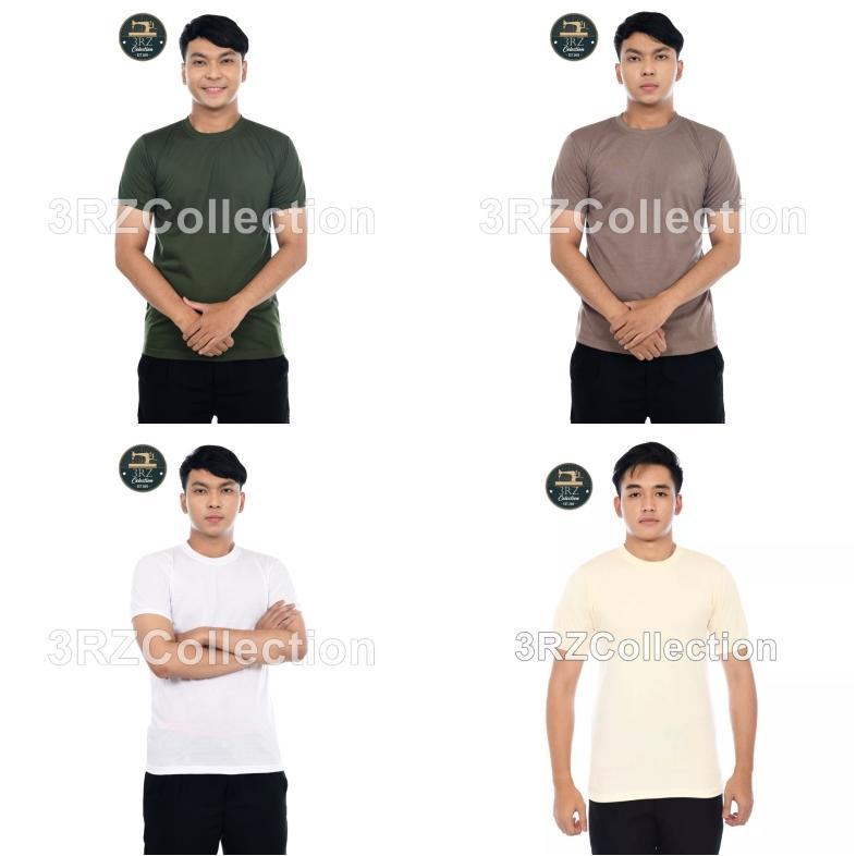 New Kaos Polos Coklat Polisi Kaos Coklat Satpam Baju Kaos Security Coklat Leher Standar