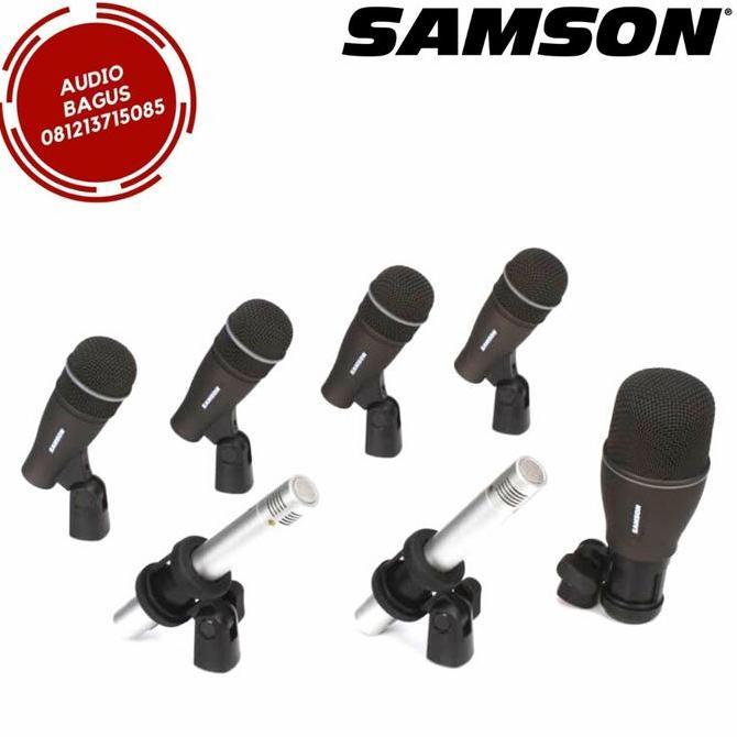 Murah Samson Dk 707 / Samson Dk707 Mic Set Drum