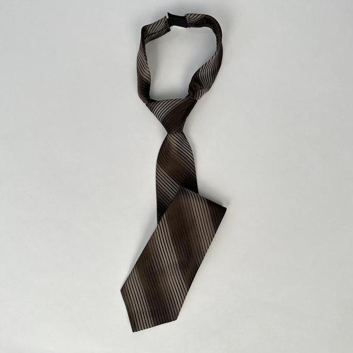 Mubeng - Dasi Instant Motif Salur Gradasi