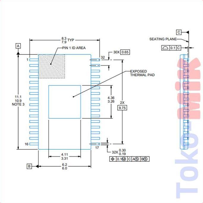 ic tpa3116 tpa3116d2 tpa3116d2dadr 100w 2x50w stereo mono power amplifier class-d