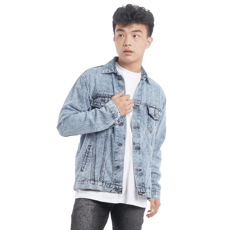 Garansi Rafen Jaket Jeans Denim Pria Wanita Unisex Original