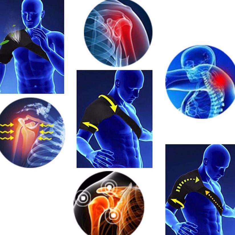 Shoulder Support Sleeve / Penyangga Bahu / Deker Bahu Athlet Sport Membantu Memulihkan Dislokasi