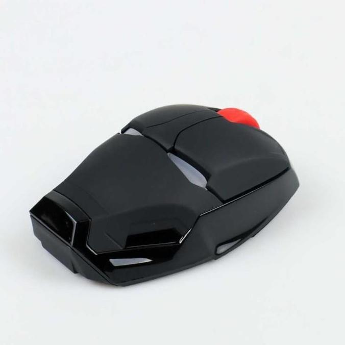 Mouse Wireless Optical Iron Man 2.4 Ghz Laptop Tanpa KabelUniversal