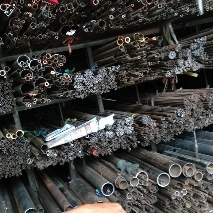 pipa besi dia 5mm tebal 0.8mm x 500mm