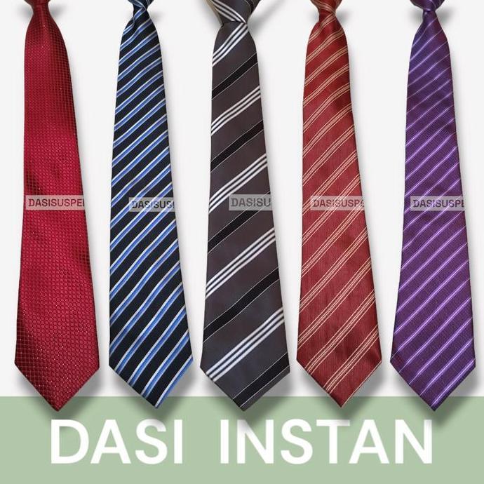 Dasi Pria DASI INSTANT Dasi Resleting Dasi Panjang Pria DASI Motif
