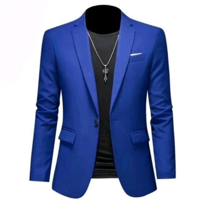 JAS PRIA DEWASA/JAS PORMAL PRIA/BLAZER PRIA/JAS COWOK/JAS PRIA TERBARU/JAS KANTOR PRIA Slimfit Tebal