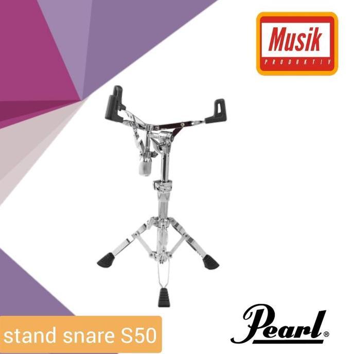 Murah Stand Snare Drum Pearl S50 / S-50 / S 50 Original