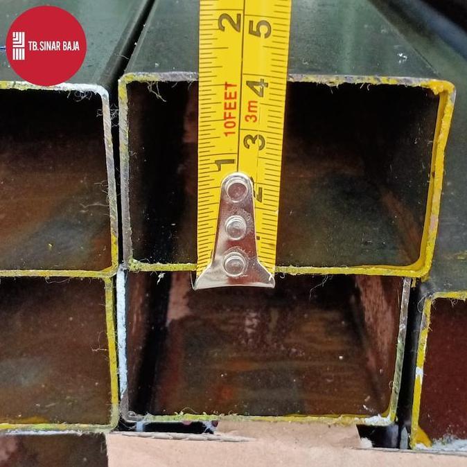 Hollow Besi Hitam 4 x 6 x 6 Meter 1.2mm / Holo Besi 4x6