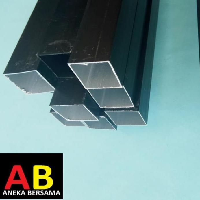 Hollow Aluminium 20mm x 20mm brown 149.5cm