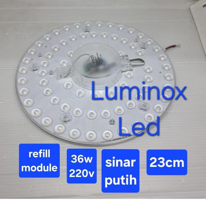 Ready module led 36w 36watt / refil kap plafon led 36 watt magnet putih 220v