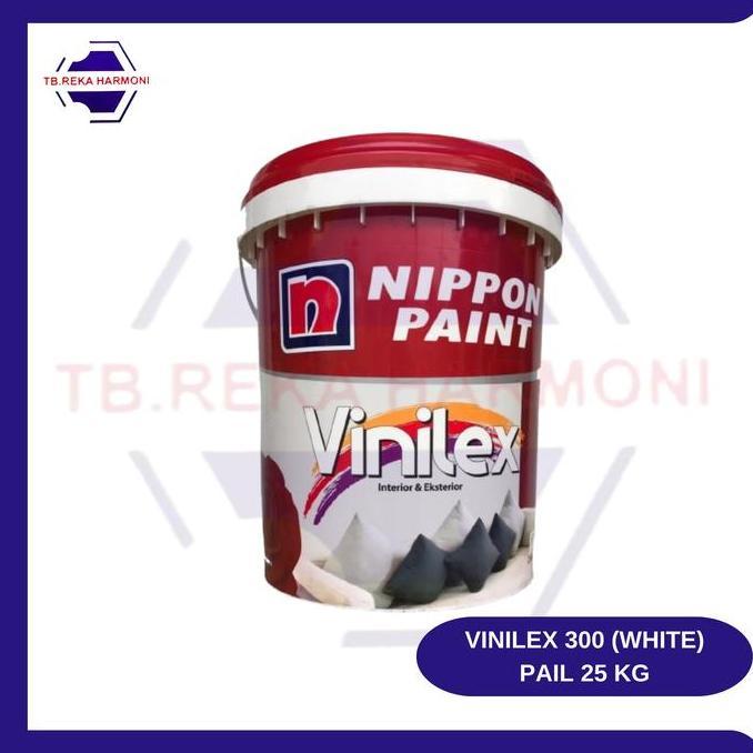 CAT TEMBOK VINILEX 300 WHITE 25 KG PAIL NIPPON PAINT