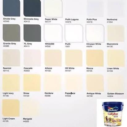 Dulux Cat Interior Cat Tembok CATYLAX 25 KG PAIL READY ORI GOJEK PUTIH