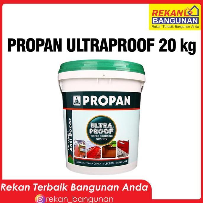 Cat Tembok Wateroof Propan Ultraproof - Abu Muda 20KG