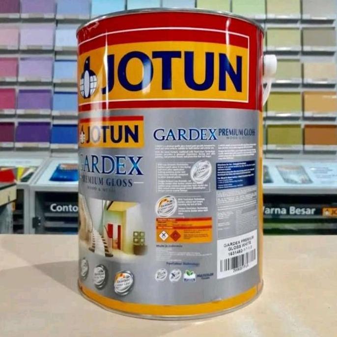 CAT MINYAK KAYU & BESI PREMIUM GLOSS GARDEX JOTUN (5 LITER)