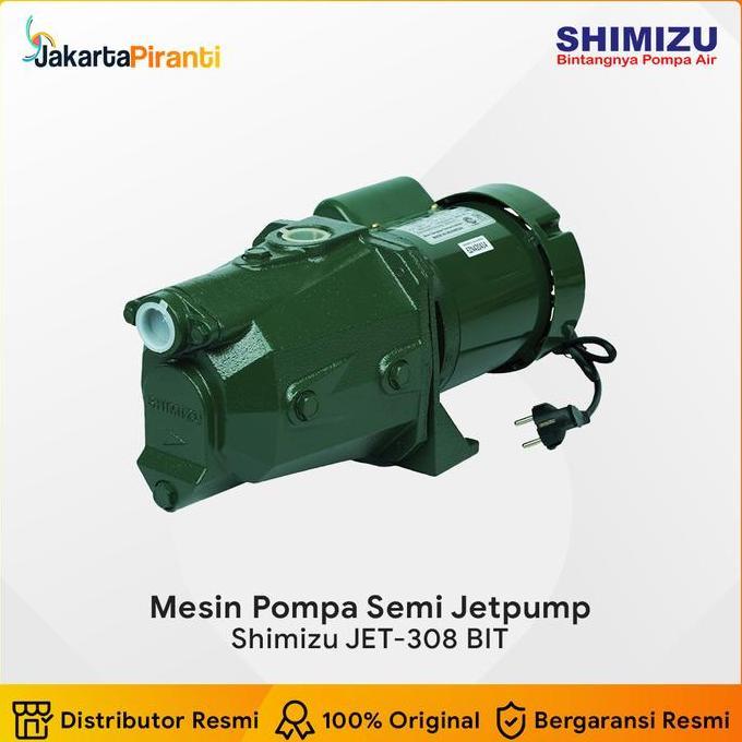 Mesin Pompa Air Semi Jetpump Semijet Shimizu JET-308 BIT