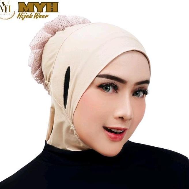 Myh Hijab Wear Ciput Ninja Yuro Cepol Rayon Spandek