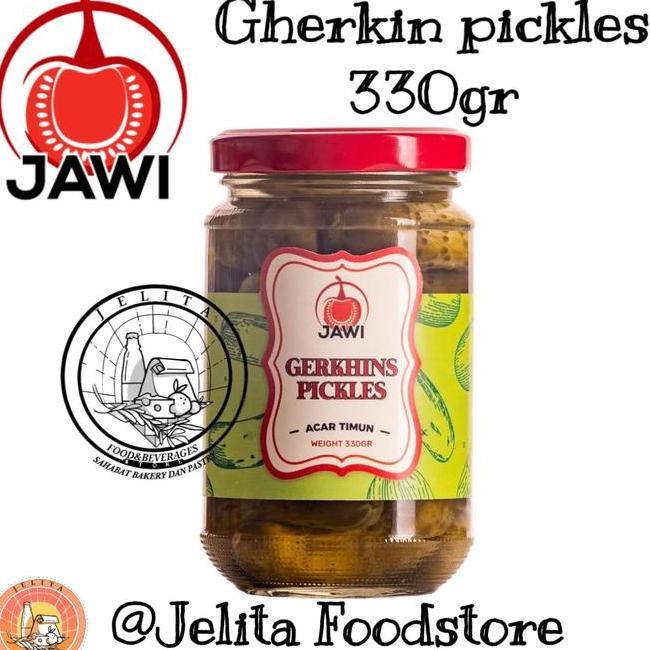 Jawi Gherkin Piles 330Gr Acar