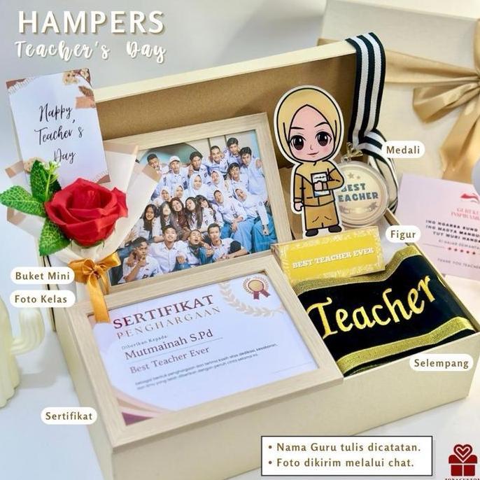 Fiteri_shopsans - Hampers Hari Guru - Hampers Teachers Day - Hadiah Perpisahan Guru - Kado Hari Guru
