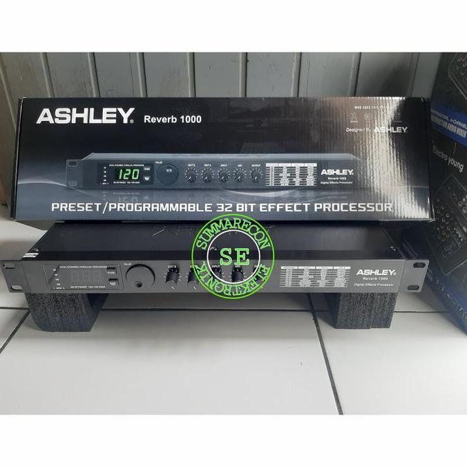 efek vokal digital original ashley reverb 1000
