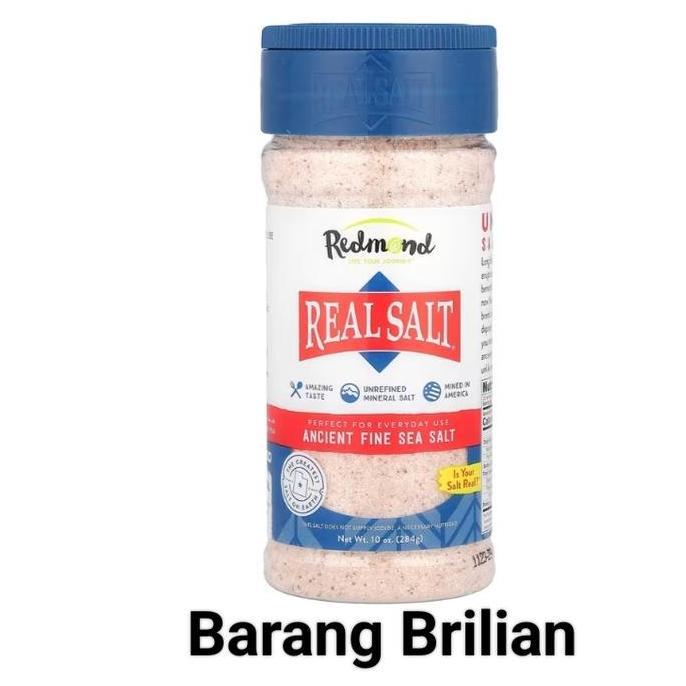 Redmond Real Salt Ancient Fine Sea Salt Organic 284gr Garam Realsalt Diskon