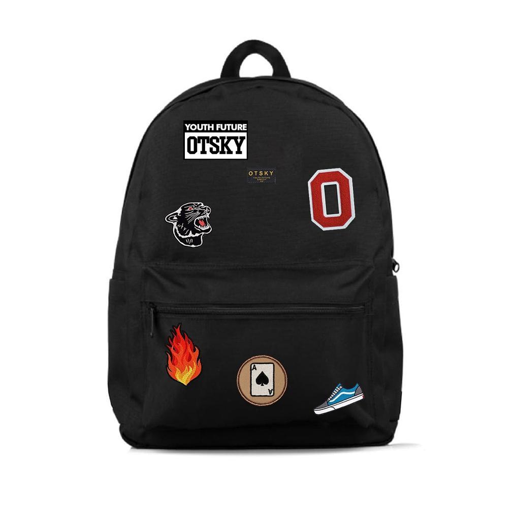 TERMURAH Otsky Tas Ransel Backpack (O) Pria Sablon Sekolah (DTBP)