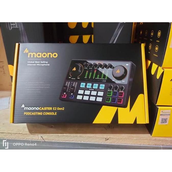 MAONO AME2 Gen II Maonocaster Live Streaming & Portable Podcast Console Soundcard AME2 Mark 2