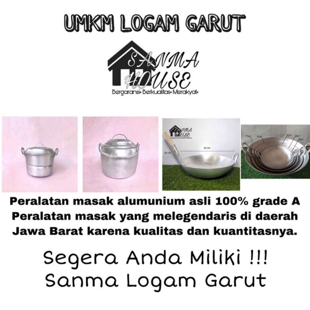 HOT SALE Panci Sayur Jumbo 6-7 Liter Tebal Asli Garut Uk 40 Cm