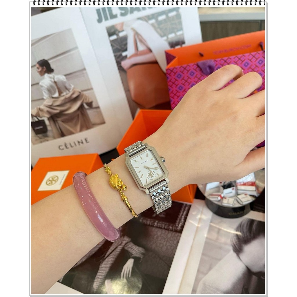 Tory burch TB Robinson square dial women's bracelet quartz dress watch TBW1509 TBW1510 TBW1502