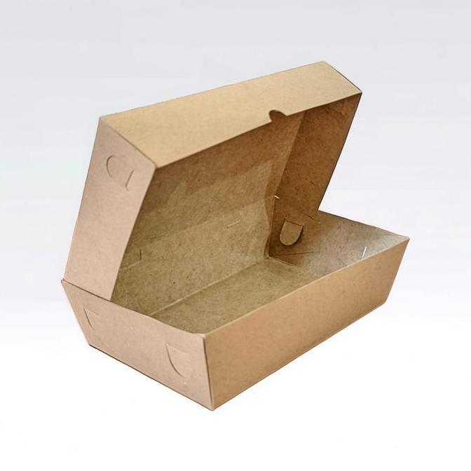 Paper Lunch Box Large Laminasi 100 Pcs 325 Gsm Tbk