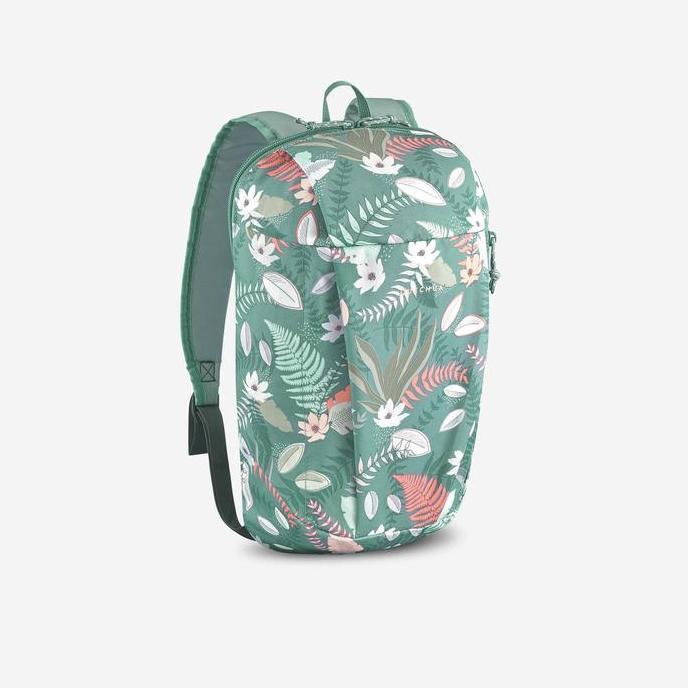 Decathlon Quechua Tas Ransel Hiking Arpenaz NH50 10L - Hijau Motif - 8731509