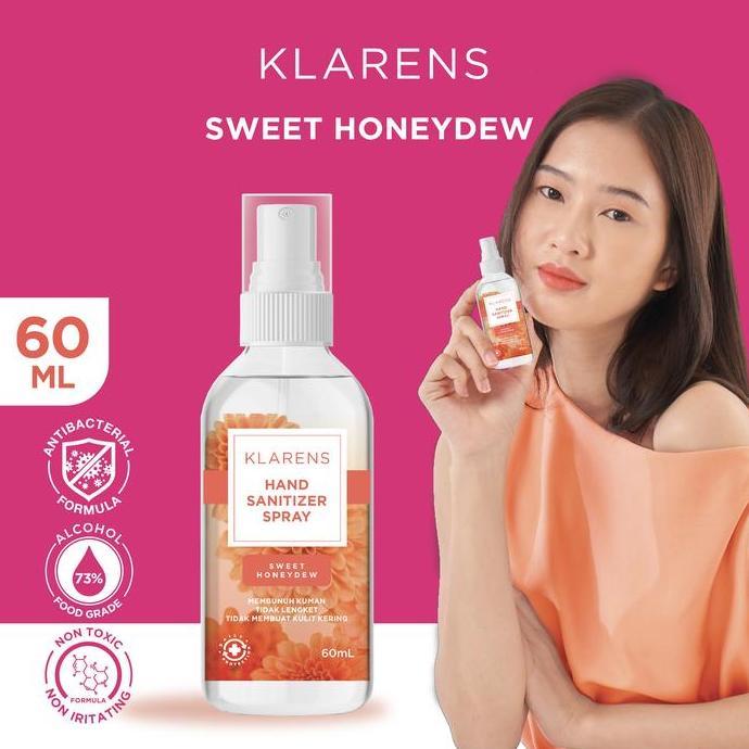 Hand Sanitizer Klarens Spray Honey Dew