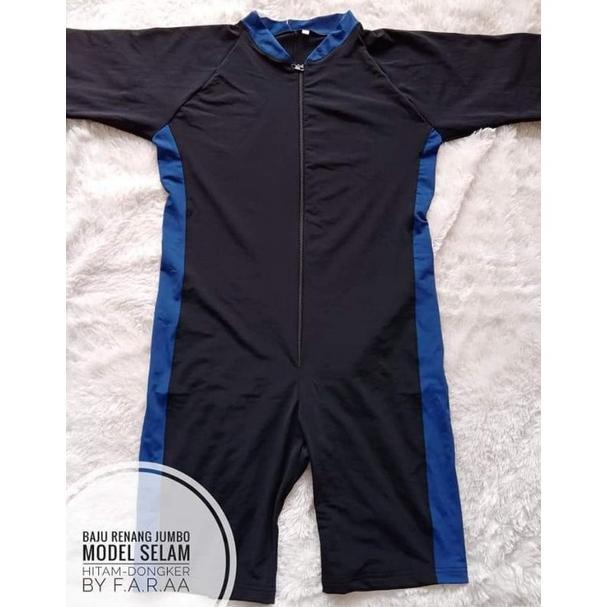 NEW JUMBO (60-150KG) BAJU RENANG SELAM/DIVING BIGSIZE LD 140 130 120 110 100 XL 3XL 4XL 6XL 7XL UNIS